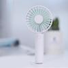 USB Mini Fan Handheld Personal Fan Rechargeable Battery Operated Cooling Fan Portable 3-Speed Macaro