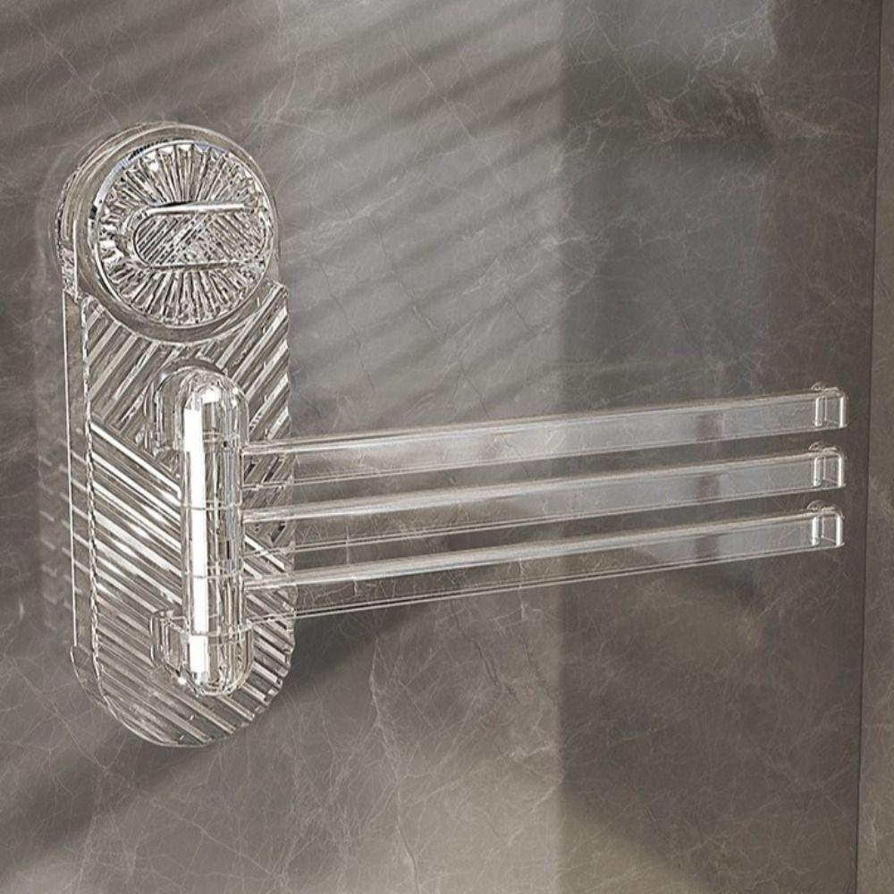 Вращающаяся на 180° присоска для полотенец, многополюсная вешалка для одежды, держатель для полотенец для ванной комнаты и кухни