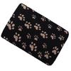 Dog Blanket Soft Plush Machine Washable Plush Pet Blanket for Small Pets Dogs CatsPaw Print M