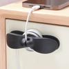 Shelf Silicone Cable Winder Home Bracket Clip Kitchen Organizer Coffee Machine Air Fryer Hook Tool 3/6Pcs Storage Organization