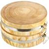 Drui-en Round Solid Pine Wood Chopping Board
