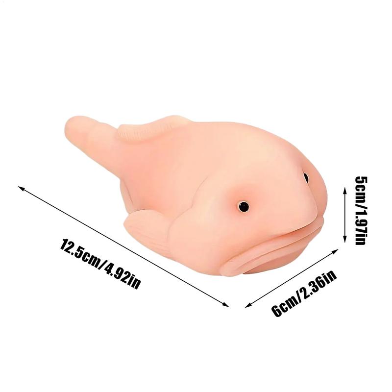 Игрушки-мялки Рыба-капля Игрушка для снятия стресса Щипание Медленно восстанавливающийся мяч Релаксатор Портативная сенсорная игра с животными Игрушки для дома и офиса