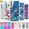 For Samsung Galaxy A54 5G SM-A546B Case Dynamic Quicksand Liqui Case for Samsung A 54 A34 A14 5G A24 A04S A04 A04E Phone Cover