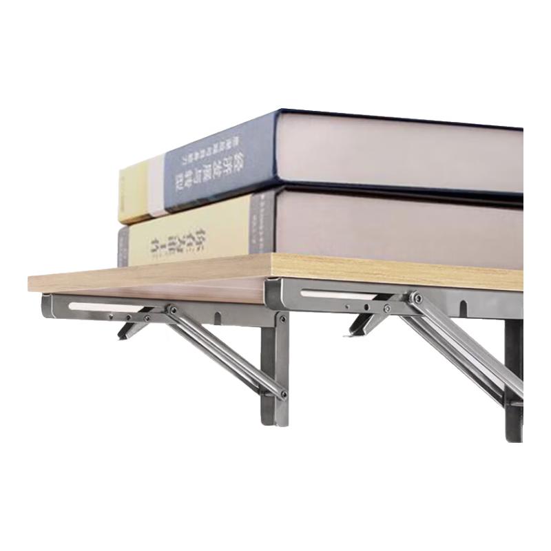 Bingyu BYC-36 Thickened Foldable Stainless Steel Shelf Brackets (2-Pack)
