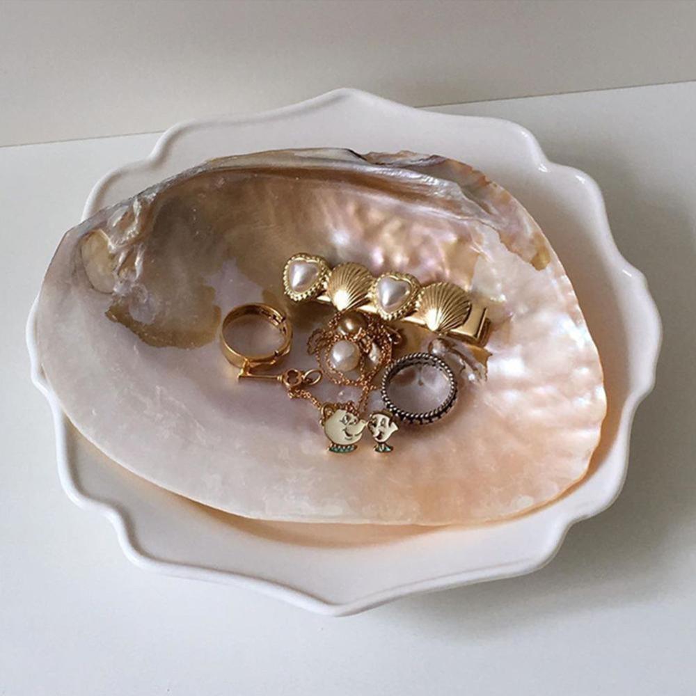 Ракушка Милый Многофункциональный Контейнер для хранения предметов искусства и рукоделия Держатель для хранения Поднос для хранения ювелирных изделий