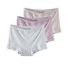 3 шт. Женские трусы-боксеры с высокой талией, модальные шорты, трусы больших размеров, дышащие трусы XL-6XL