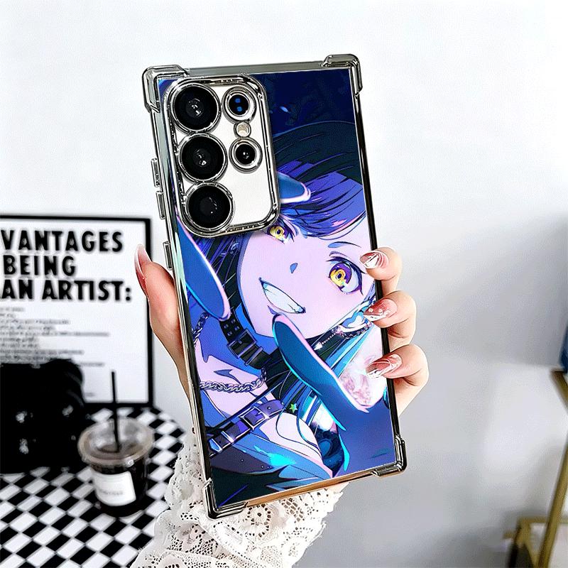 Мягкий чехол для телефона с аниме Oshi No Ko для Samsung Galaxy S26 Ultra S25 Edge S24 FE S23 Plus S22 S21 + S20 С покрытием Защита от падения Fundas