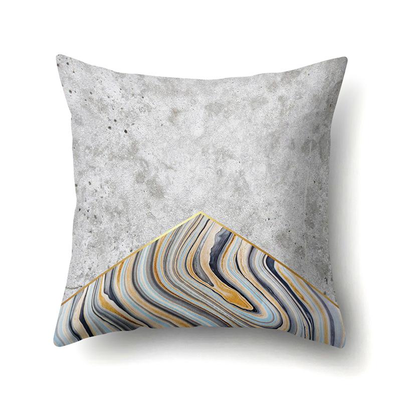 Polyester Pillowcase Automobile Decoration Home Printed Pillowcase