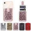 5 Карточек RFID Блокировка Держатель для Кредитных Карт Блестящий Bling Карман для Кредитных ID Карт Женский