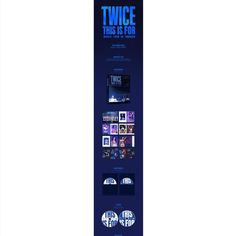 [Предзаказ] TWICE [ЭТО ДЛЯ] МИРОВОГО ТУРА В ИНЧХОНЕ (DVD) (Онлайн-преимущество)