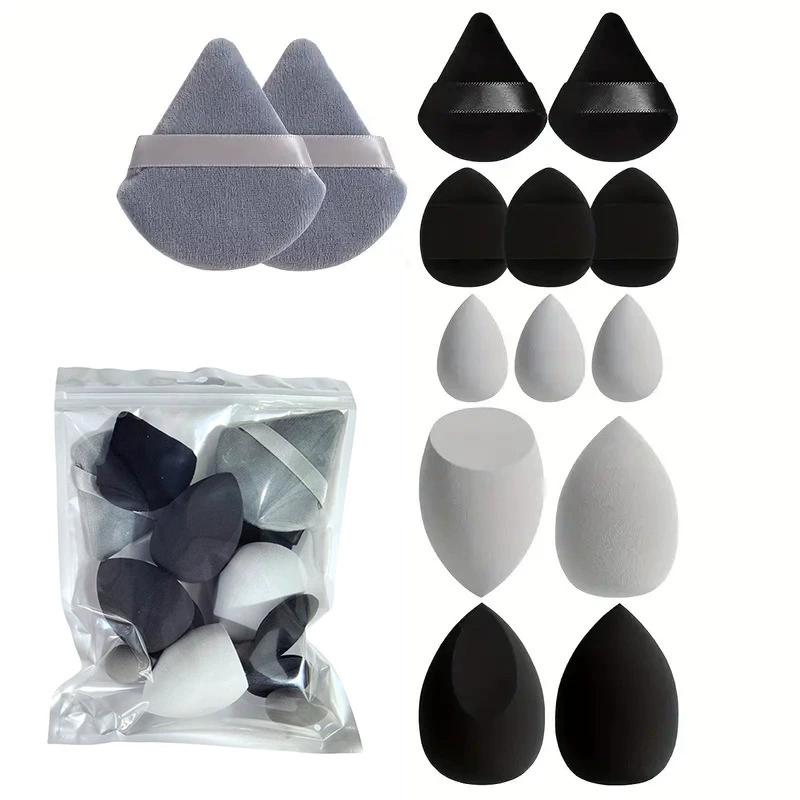 4/14Pcs Makeup Sponge Cosmetic Blender Beauty Egg Foundation Sponges Puff Powder Puffs Make Up Accessories Women Makeup Tools