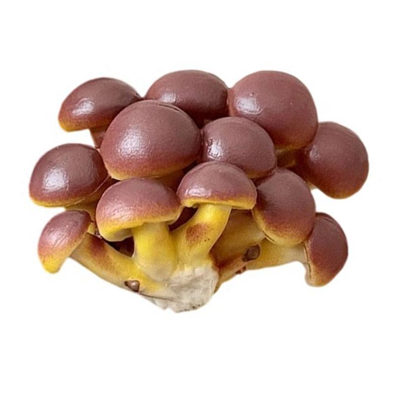 Portable Mini Mushroom Fridge Magnets   Home   Realistic Simulation  PVC Craft