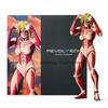 Фигурка Атака Титанов Revoltech Женская фигурка титана Фигурки действия Amazing Yamaguchi Энни Леонхарт Фигурка девушки-титана ПВХ Модель Игрушки