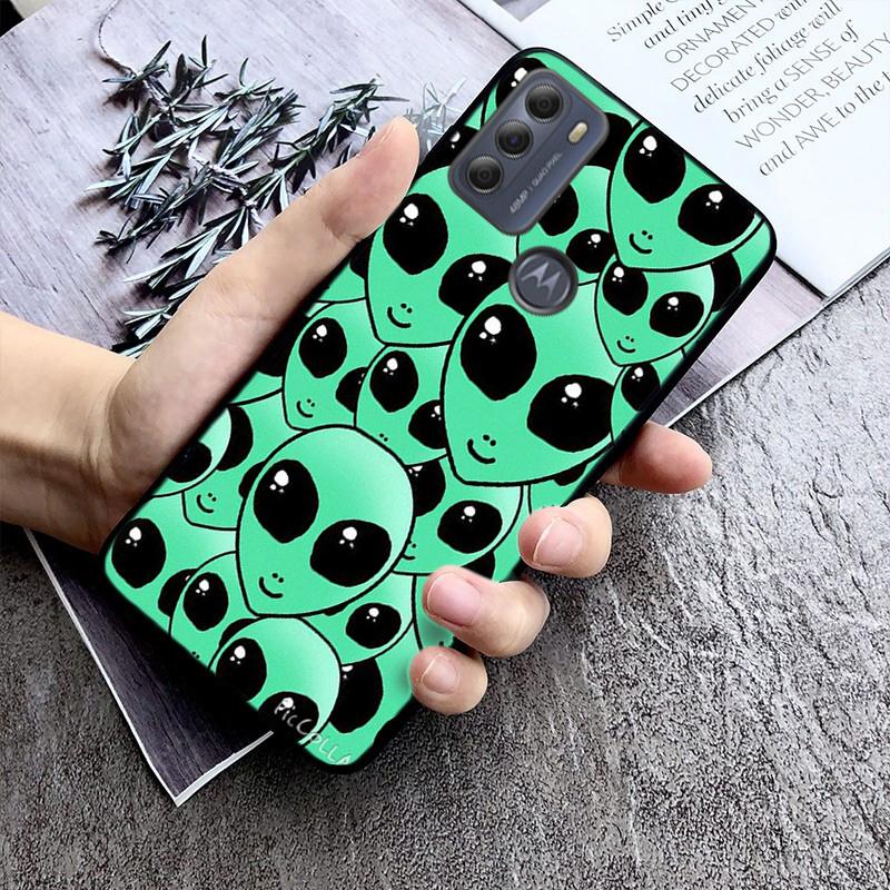 Чехол для телефона с НЛО для Motorola Moto E7 Plus E32 E20 E40 Edge 20 Lite G22 G52 G20 G30 G100 G60 G50 G10 G Pure G Stylus