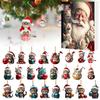 Christmas Hanging Ornament Cat Advent Calendar Acrylic 24 Days Christmas Countdown Calendar