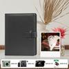 VOVMOEYA 80 Photo Album For Fujifilm Instax Wide for Polaroid Instant Instax Album Mini Inch Size 20 Pages Holds 80 Photos Light Instax Wide Pocket