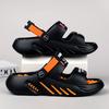 Summer Men's Massage Slippers Outdoor Sandals Beach Comfortable Soft Slides Indoor Casual Shoes