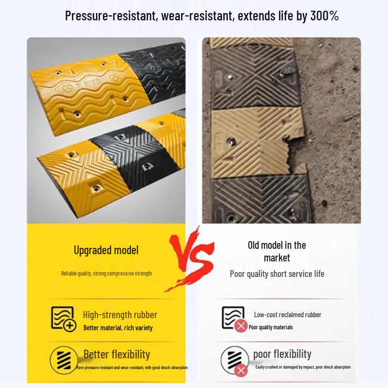 Резиновый лежачий полицейский