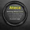 No Smell Thin For Seat Ateca Steering Wheel Cover Genuine Leather Carbon Fiber FR X-Perience 2016 2017