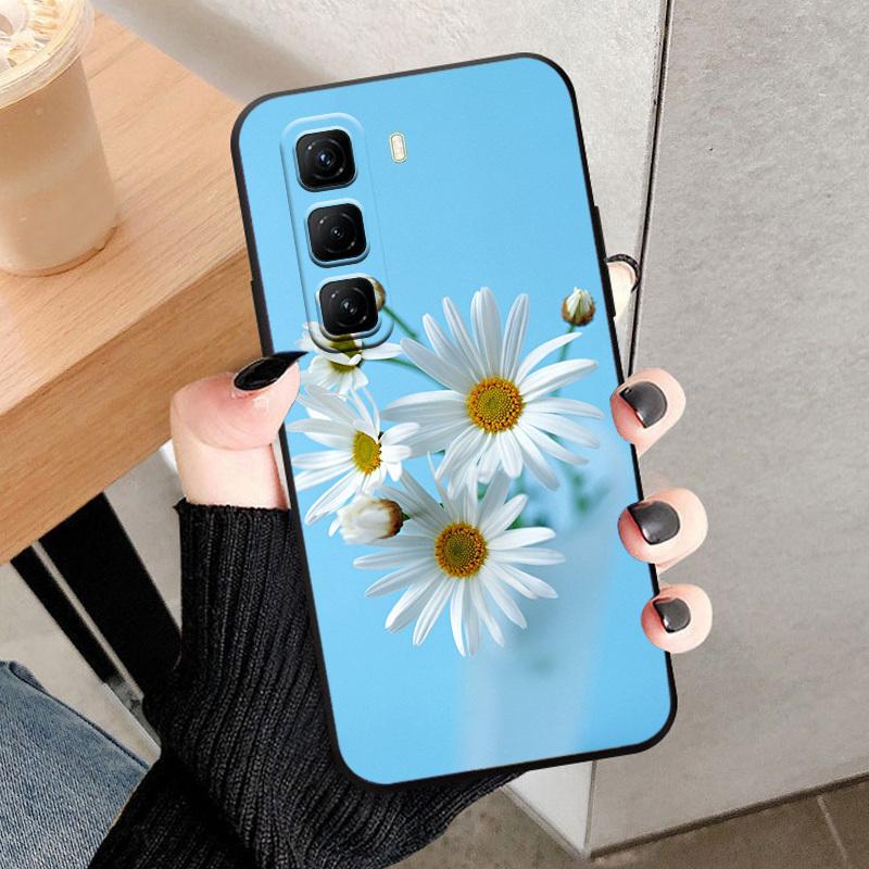 Чехол для Infinix Hot 50 5G Модный с принтом Мягкий силикон ТПУ Задняя защитная крышка Для Infinix Hot 50 50Pro 50Pro Plus 4G Funda