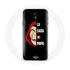 Case for Samsung Galaxy J7 2017 La Casa De Papel Logo and Mask