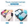 6pcs/set Lightweight Luggage Travel Bags Men and Women Packing Cubes Organizer Pouches Fashion