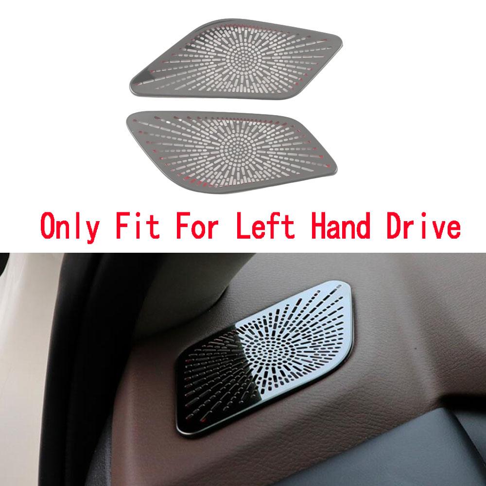 Нержавеющая сталь Автомобильный Передний Твитер Аудио Динамик Крышка Отделка Рамка Наклейка Авто Для Nissan X-trail Xtrail Rogue