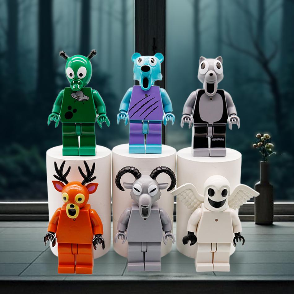 99 ночей в лесу Олень Набор строительных блоков 99 ночей в лесу Олень блоки для девочки мальчиков Игрушки Рождественские Подарки