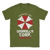 Umbrella Corp. Residents Evils T Shirt Men's  100% Cotton Vintage T-Shirts Round Neck  Tees Short Sleeve Clothes Gift Idea