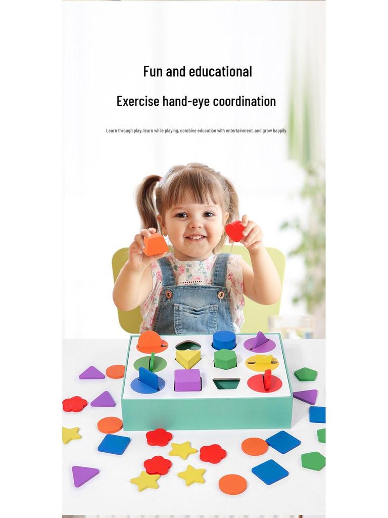 Kids' Shape & Color Sorting Coin Box: Early Learning Cognitive & Motor Skills Toy