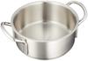 Endo Shoji Commercial Murano Outer Ring Pot Induction Stainless ASTH902 (without Lid), 18cm, Compatible, 18-8 Steel,