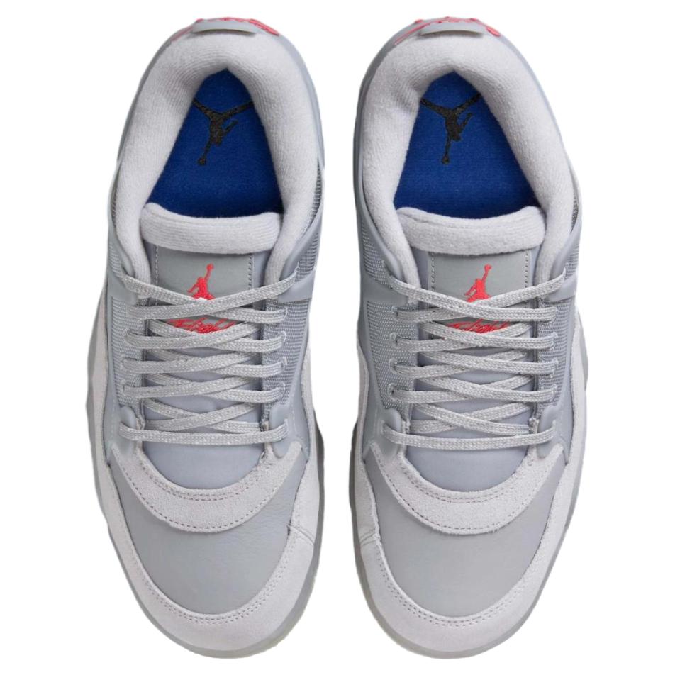 Air Jordan 4 RM Wolf Grey Men Sneakers Neutral-Grey Varsity-Red FQ7939-005