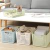 Plastic Desktop Storage Basket Multipurpose Rectangular Storage Basket Storage Basket  Toy Storage