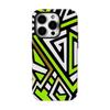 Неоновый tribal чехол для телефона для iPhone 17 16 15 14 13 Pro Max Plus для магнитного однослойного двухслойного прочного чехла