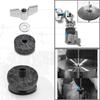 Cymbal Felts Hi-Hat Clutch Felt Hi Hat Cup Felt Cymbal Stand Sleeves with Base Wing Nuts and Cymbal Washer for Drum Set of 21Pcs