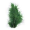Декоративные перья, темно-зеленые, 8 см, {цвет}