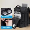 JEEP Travel Backpack, Large Capacity, Business Trip, Laptop Bag, Luggage Bag, Black