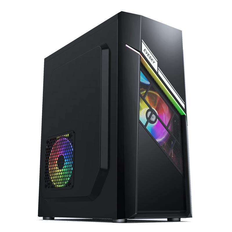 Новый корпус для игрового ПК Lingzhi Side-Transparent от CrossBorder — настольный компьютер с водяным охлаждением и сетчатым дизайном