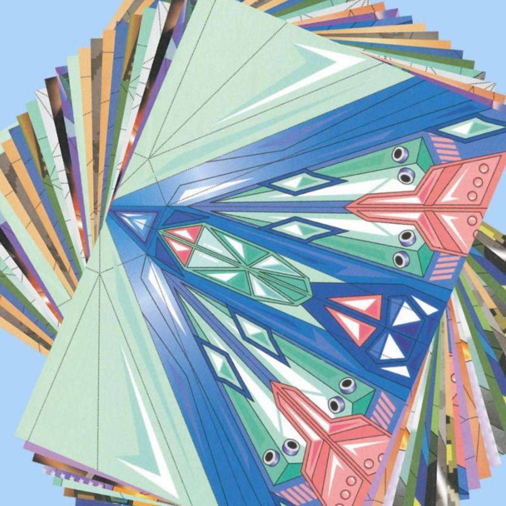 Монтессори Самолет Оригами Набор Обучение Искусству Универсальная Игрушка Бумажный Самолет Взаимодействие Родителя и Ребенка