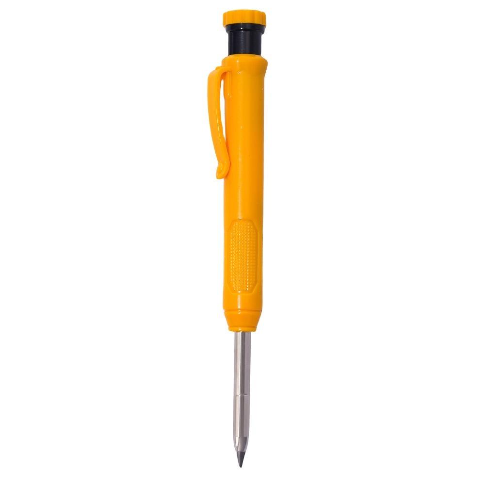 Deep Hole Marking Mechanical Pencil Built-in Sharpener Solid Carpenter Pencil  Carpentry