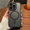 Luxury Matte Clear Armor Shockproof Case For iPhone 16 15 14 Plus 13 12 11 Pro Max For Magsafe Wireless Charge Magnetic Cover