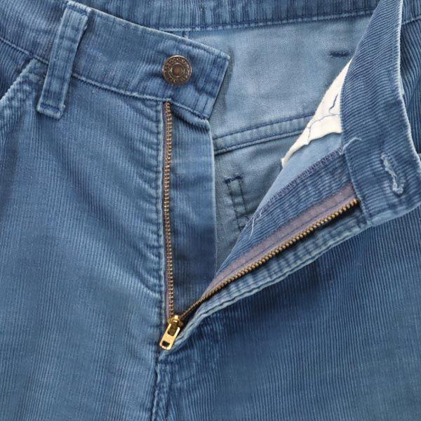 Levi's 70-е 684 Расклешенные вельветовые брюки w30 Синие Мужские Б/У