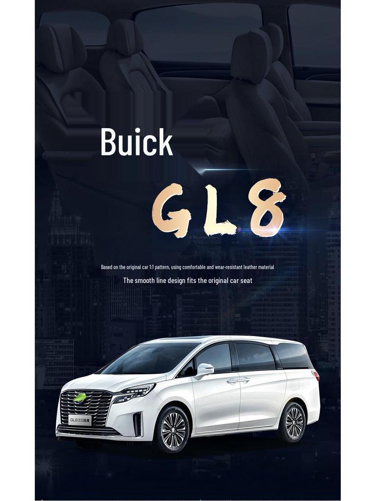 Buick Landzun GL8 Seven-Seat Leather Car Seat Cushion - All-Season Upholstery