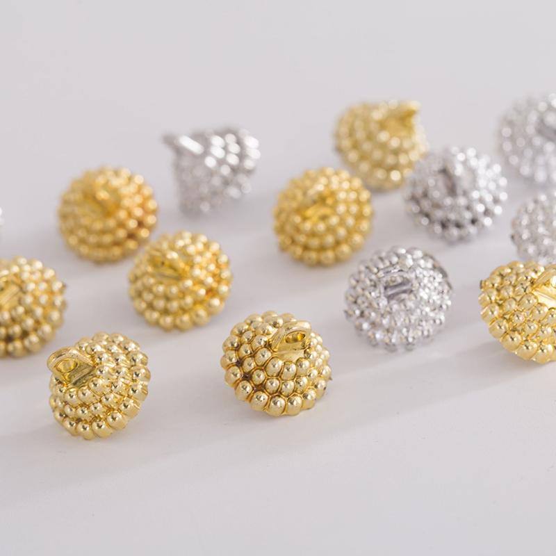 50/100Pcs Pendant Set Balls Charms Pendants Caps Decoration Holder Sphere Stand Replacement Creative Accessory Christmas Parts