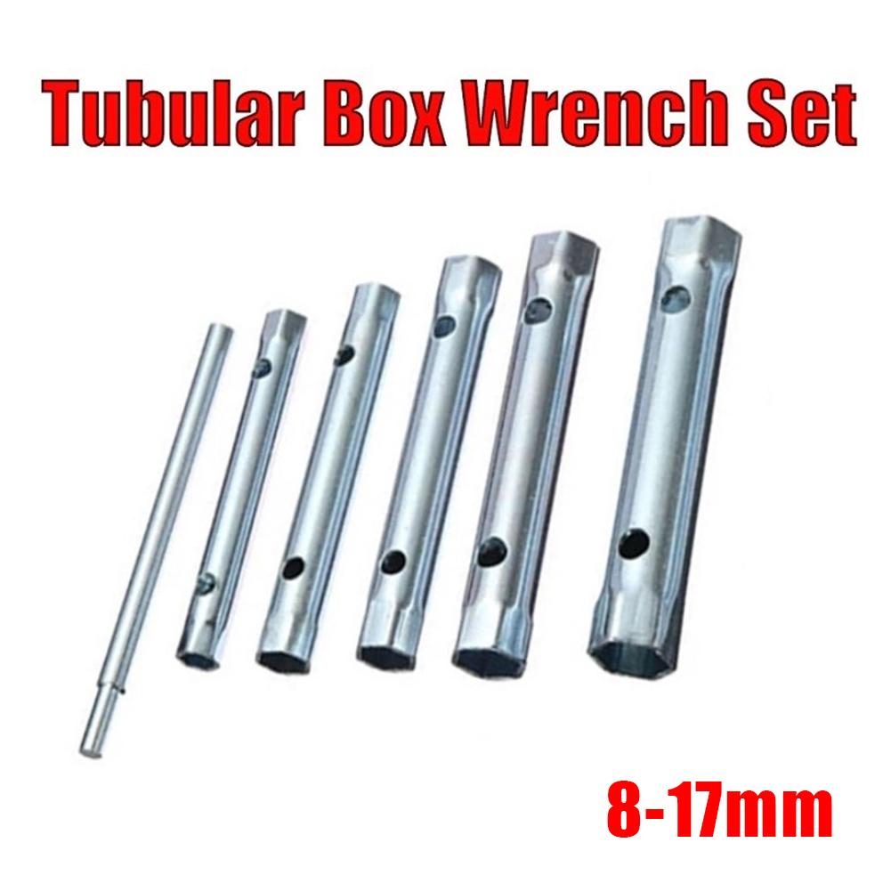 Новый накидной ключ Накидной ключ Двусторонние фильтры Метрическая трубчатая коробка