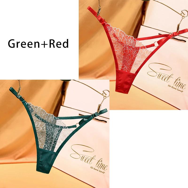 Dulasi Модные брюки-стринги с вырезом на талии и изысканной вышивкой, регулируемый пояс для женского нижнего белья 2271