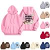 Women's Casual Fashion Outfit Sweatsuit  Printed Long Sleeved  Casual Hooded Sweatshirt