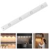 Under Cabinet Light Rechargeable Closet Light 4 Lamp Beads Wireless Under Counter Light Dimming Hill Light for Stairway Corridor