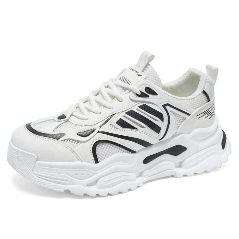 Модные кроссовки на платформе со шнуровкой для мужчин, черные, для ходьбы, тренировок, спортивная обувь для мужчин, кроссовки для зала, показы, релизы, кеды