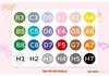 Набор пополнения цветных бусин 2,6 мм - Для DIY-поделок, ручной работы, бусин Perler/Fusion для мультяшных поделок